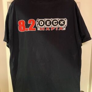 8.2 Deck Mafia Shirt Men's Size Large Short Sleeve T-Shirt